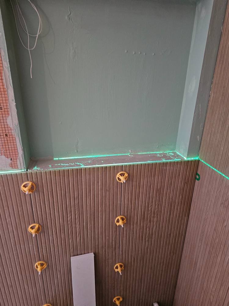 Shower niche waterproofing β bathroom renovation Barrington IL